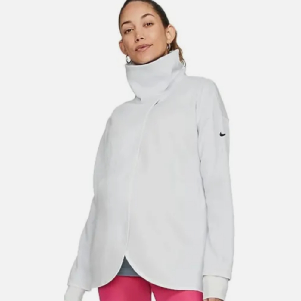 Nike Women's Reversible Pullover Pure Platinum